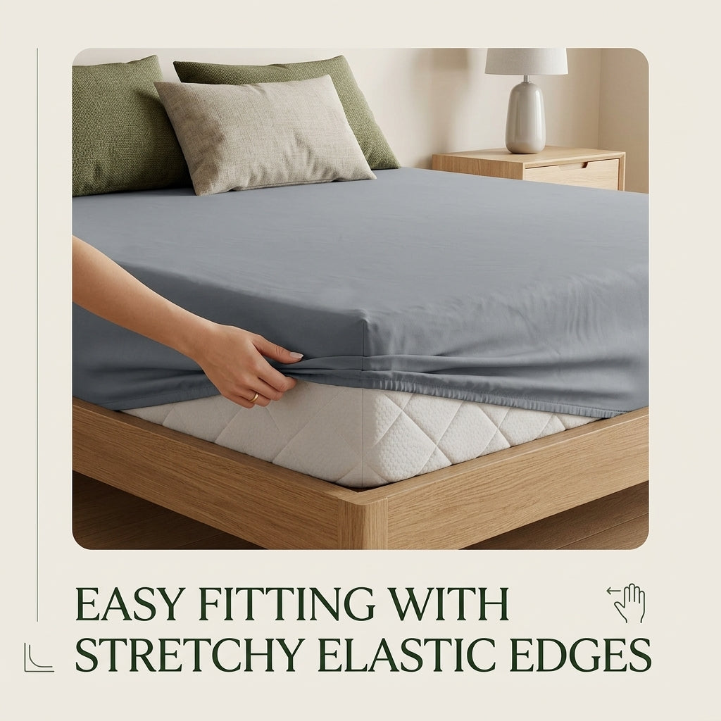 EarthyRest Fitted Sheet
